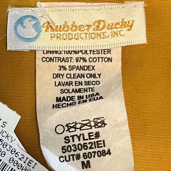 Rubber Duckie Gold Sparkling Strapless Ruched Dress Disco Cocktail - Picture 8 of 10